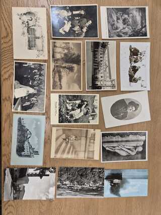 Verzameling ansichtkaarten